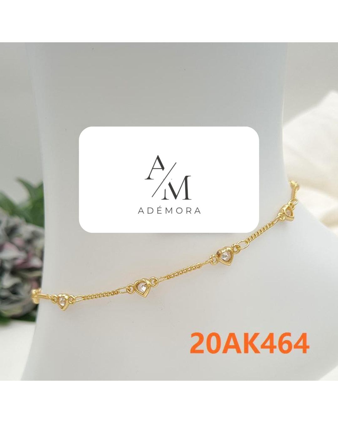 Argent Aura Anklet