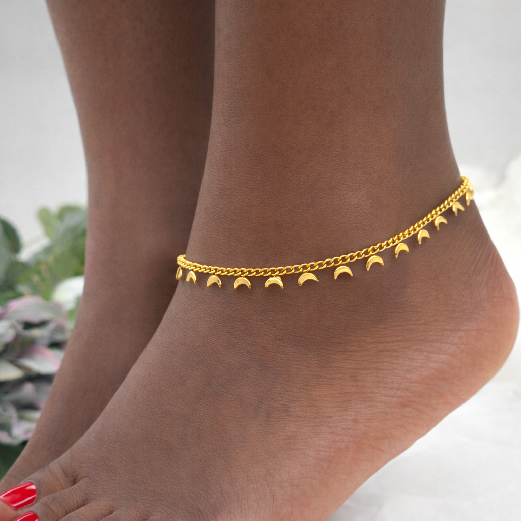 Moonlit Drift Anklet